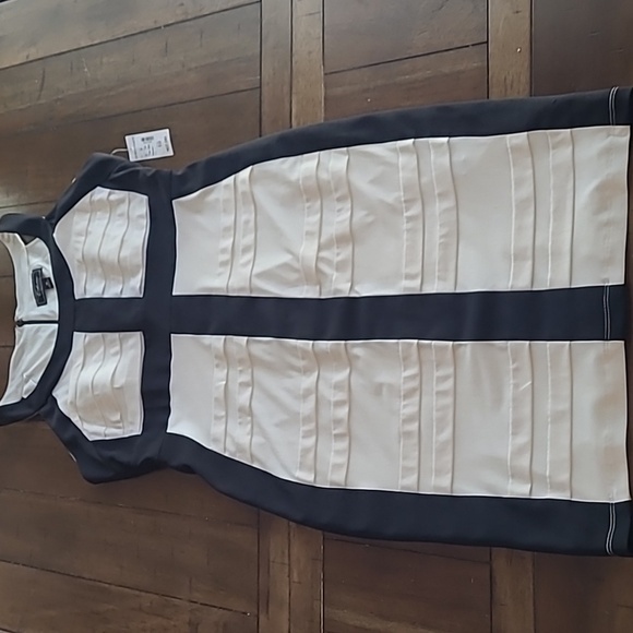 Dress Barn Dresses & Skirts - Dressbarn Collection Black White Bodycon Dress 10